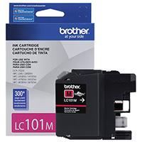 CARTUCHO DE TINTA BROTHER LC101M MAGENTA RENDIMIENTO DE 300 PAGINAS AL 5 POR CIENTO CARTUCHO DE TINTA BROTHER LC101M MAGENTA RENDIMIENTO DE 300 PAGINAS AL 5 POR CIENTO